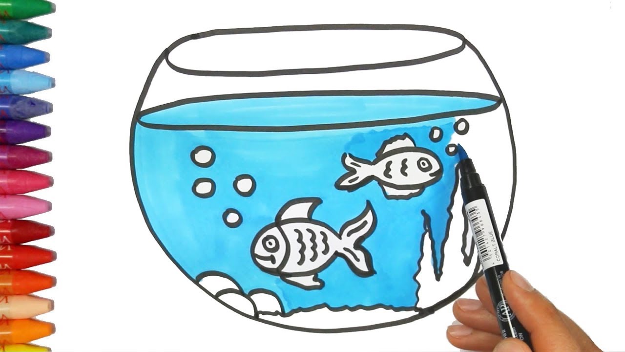 Detail Goldfisch Malen Nomer 8