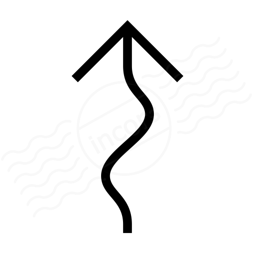 Detail Squiggly Arrow Nomer 9