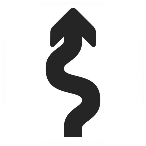 Detail Squiggly Arrow Nomer 11