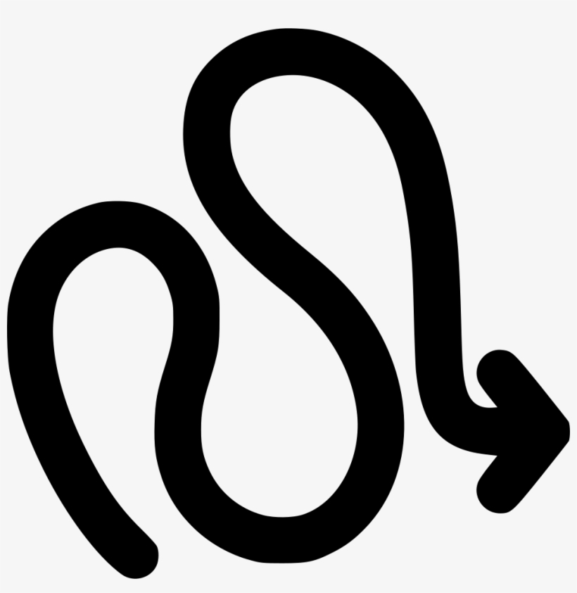 Detail Squiggly Arrow Nomer 20