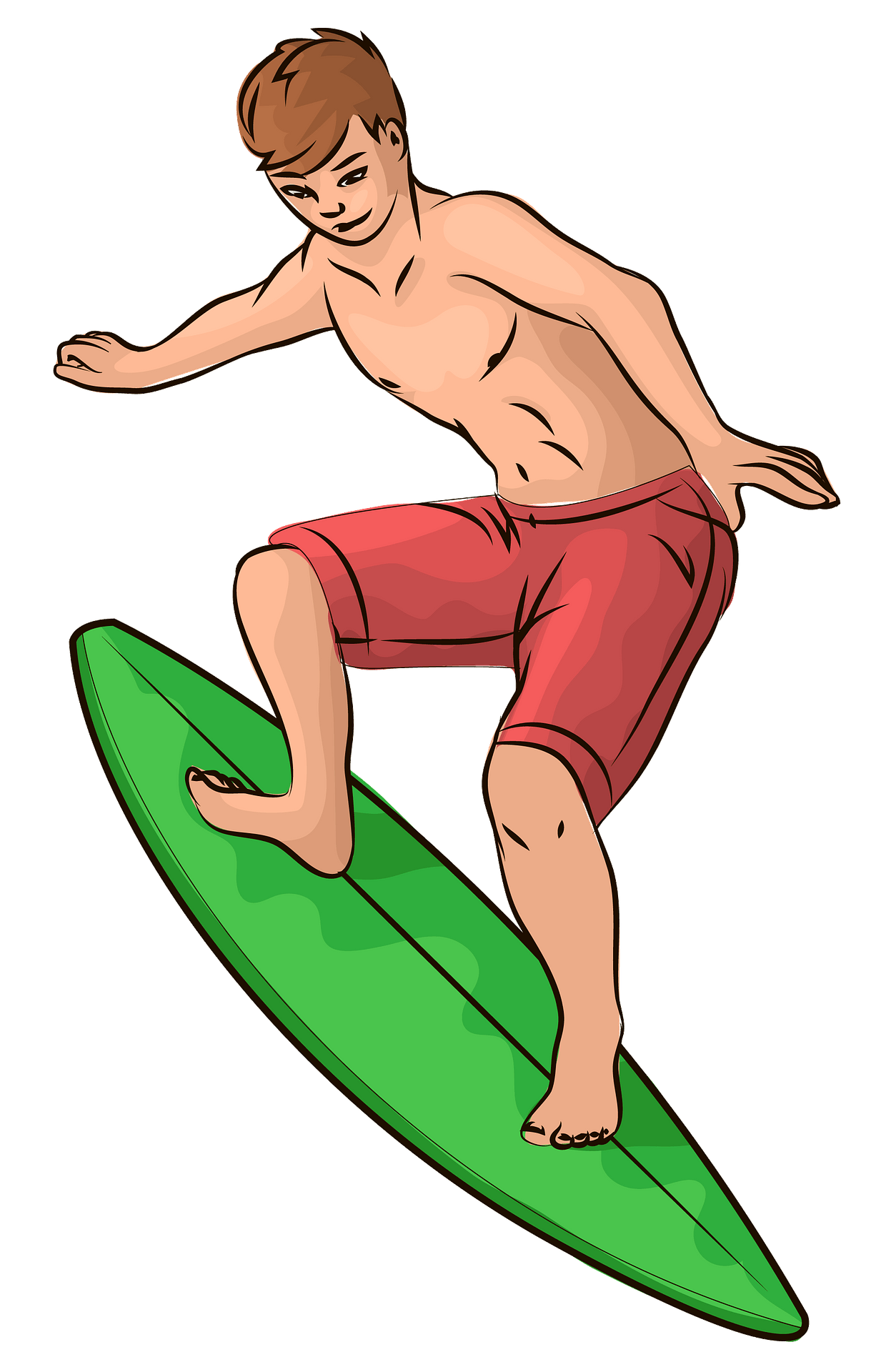 Detail Surf Boy Nomer 2