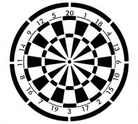 Detail Zahlen Auf Dartscheibe Nomer 12