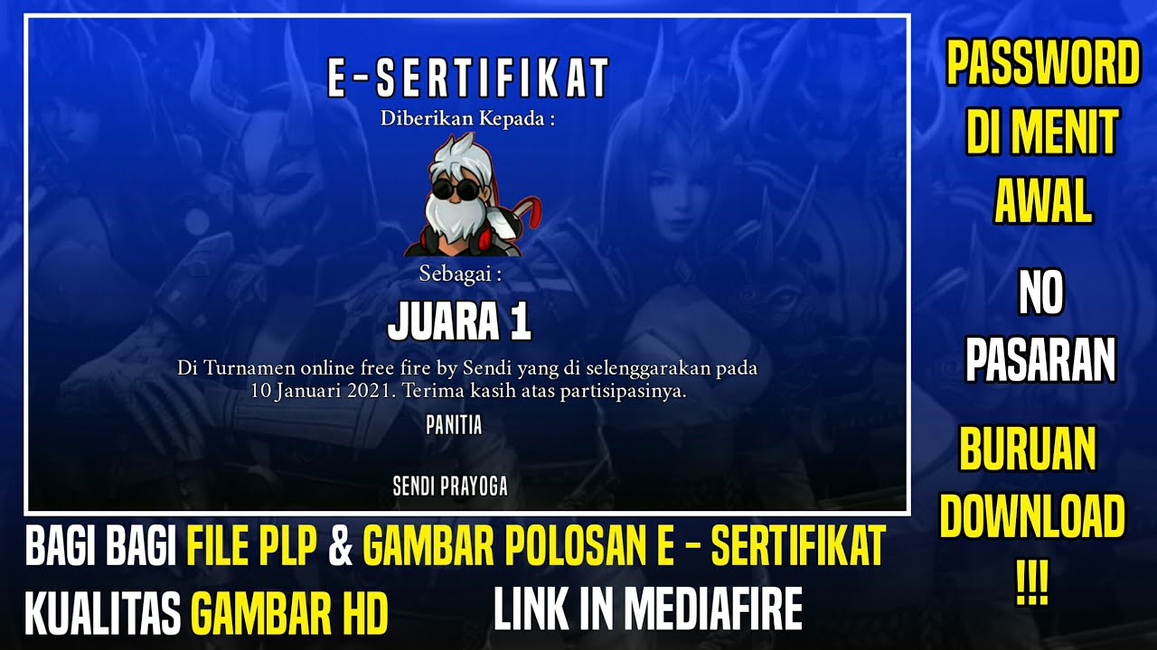 Detail Gambar E Sertifikat Ff Nomer 29