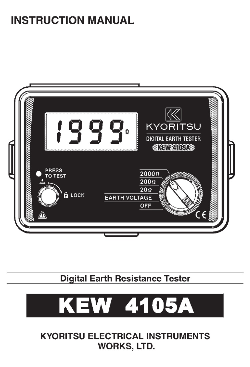 Detail Gambar Earth Tester 4105a Nomer 18