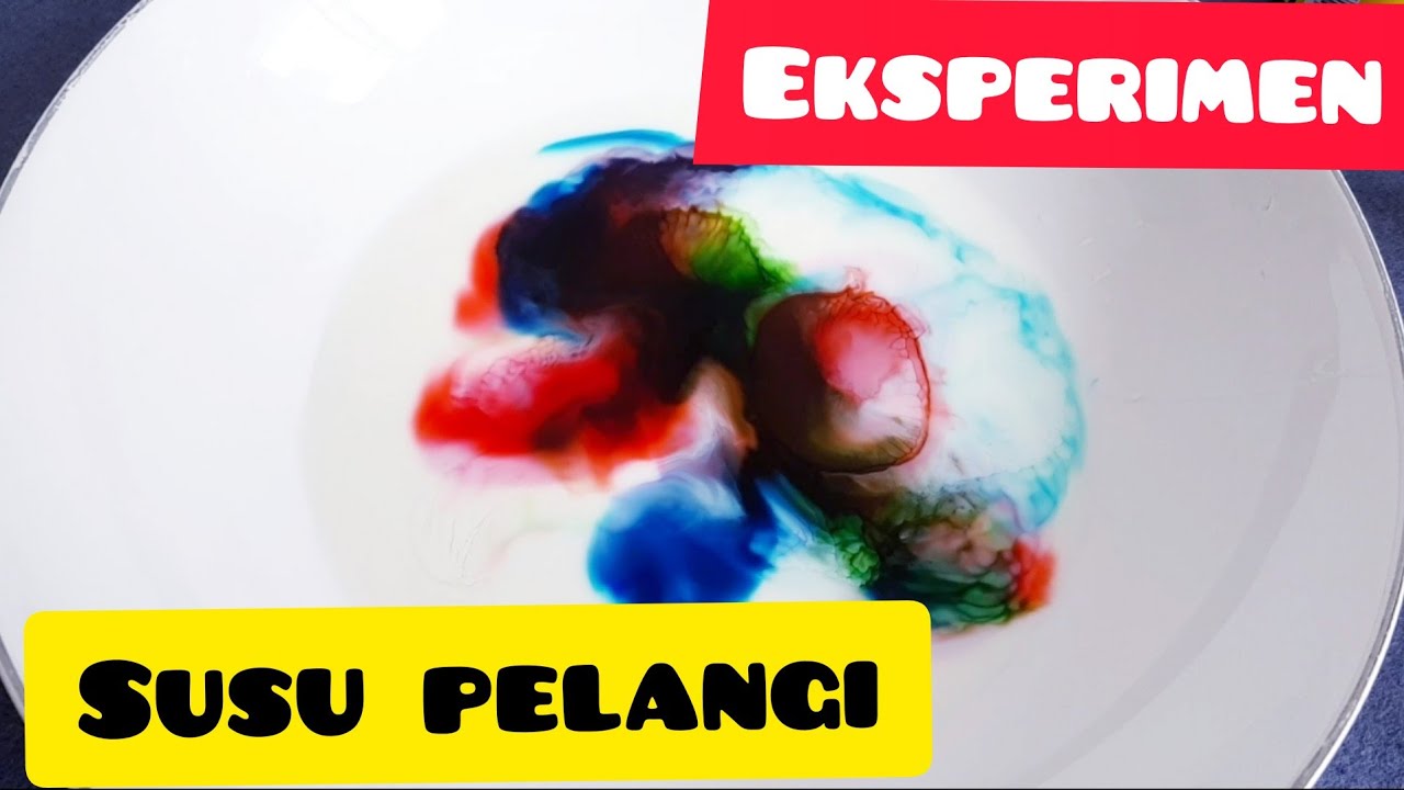 Detail Gambar Eksperimen Susu Pelangi Nomer 6