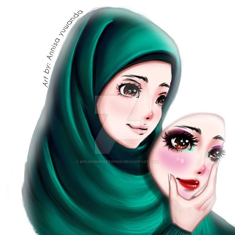 Detail Gambar Ekspresi Sedih Hijaber Nomer 5