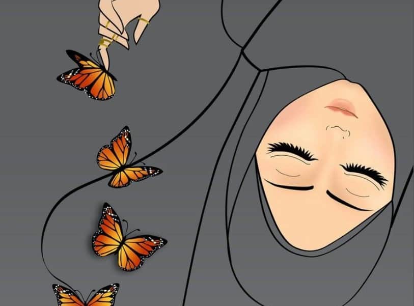 Detail Gambar Ekspresi Sedih Hijaber Nomer 8