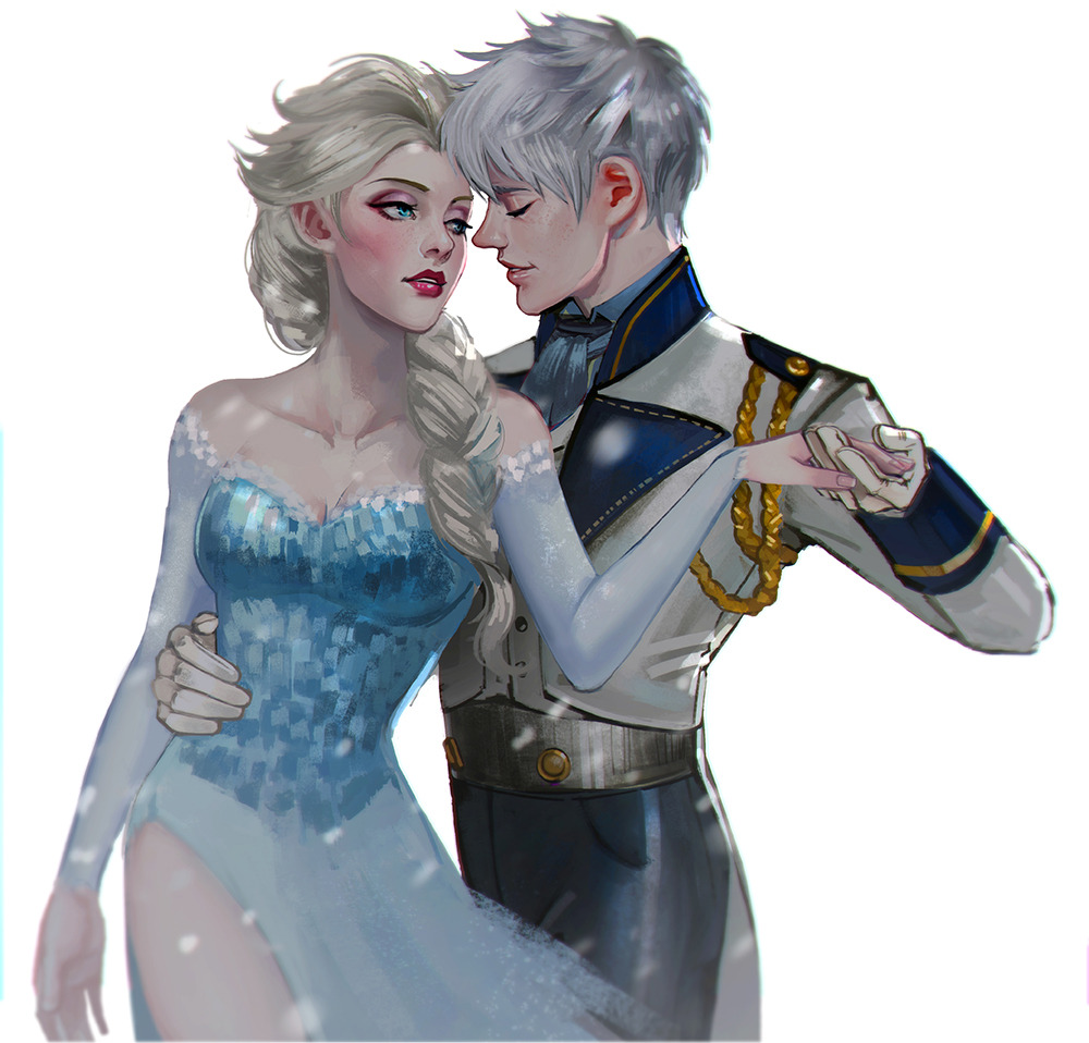 Detail Gambar Elsa Dan Jack Frost Nomer 28