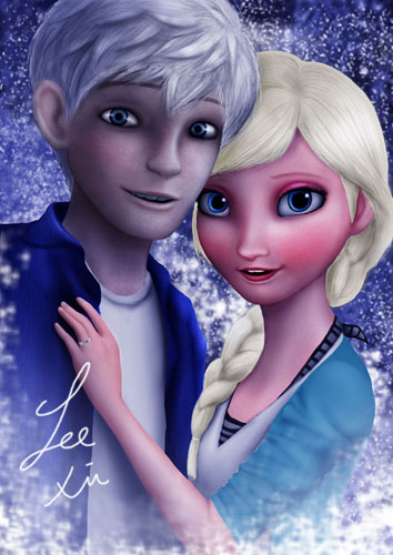 Detail Gambar Elsa Dan Jack Frost Nomer 42