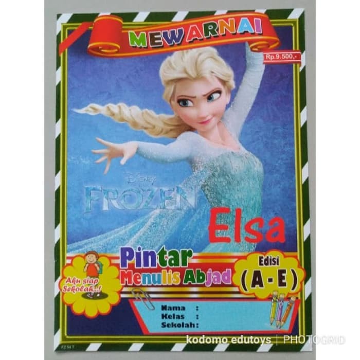 Detail Gambar Elsa Frozen Untuk Mewarnai Nomer 43