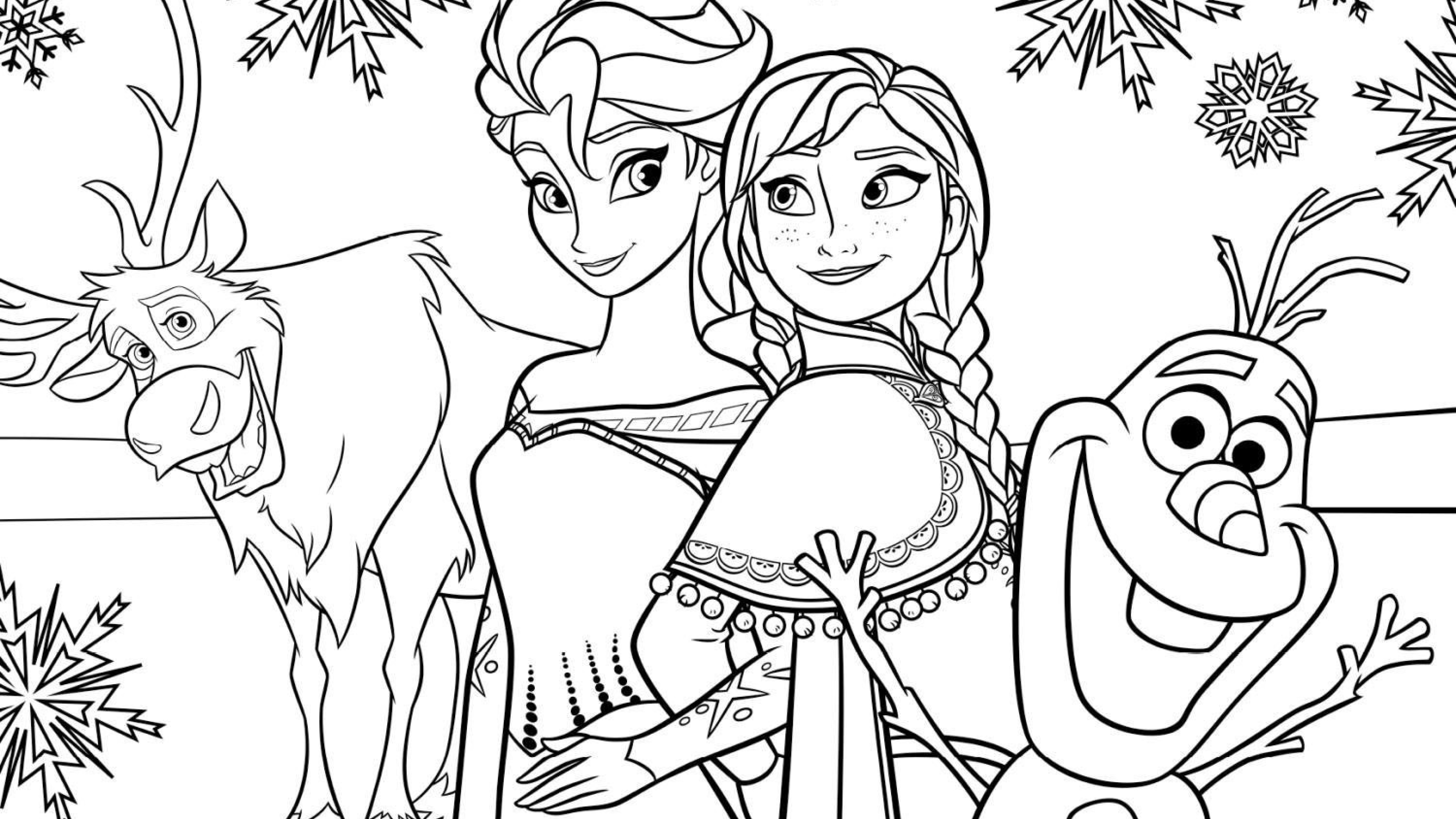Detail Gambar Elsa Hitam Putih Nomer 3