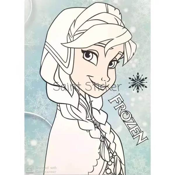 Detail Gambar Elsa Hitam Putih Nomer 49
