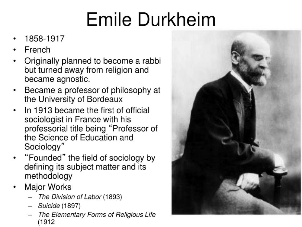 Detail Gambar Emile Durkheim Nomer 8