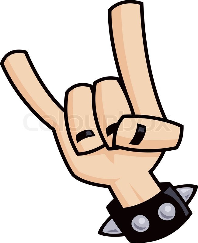 Handzeichen Rock And Roll - KibrisPDR