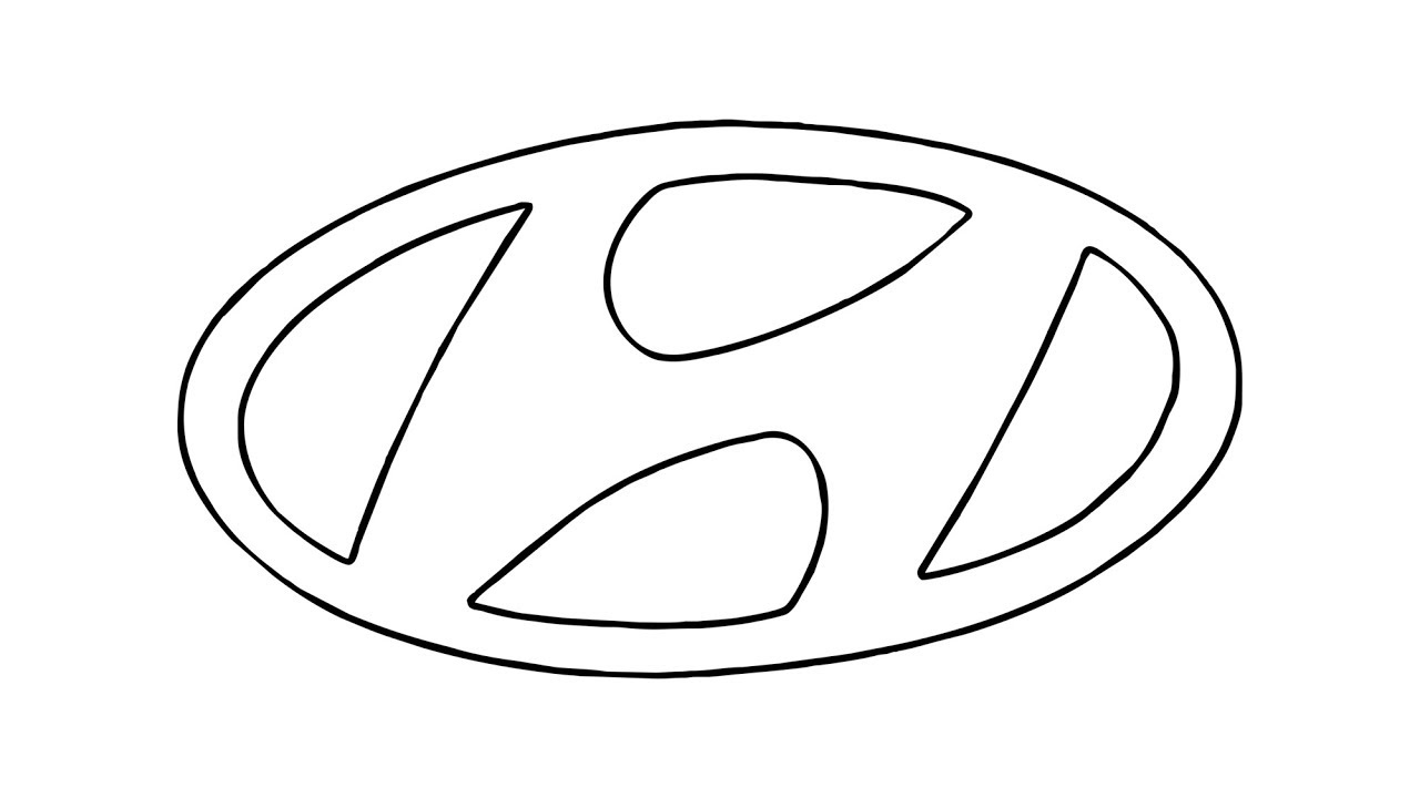 Detail Hyundai Zeichen Schwarz Nomer 15