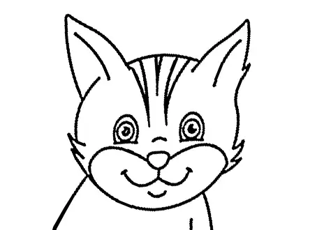 Detail Katzenkopf Vorlage Zum Ausdrucken Koleksi Nomer 11