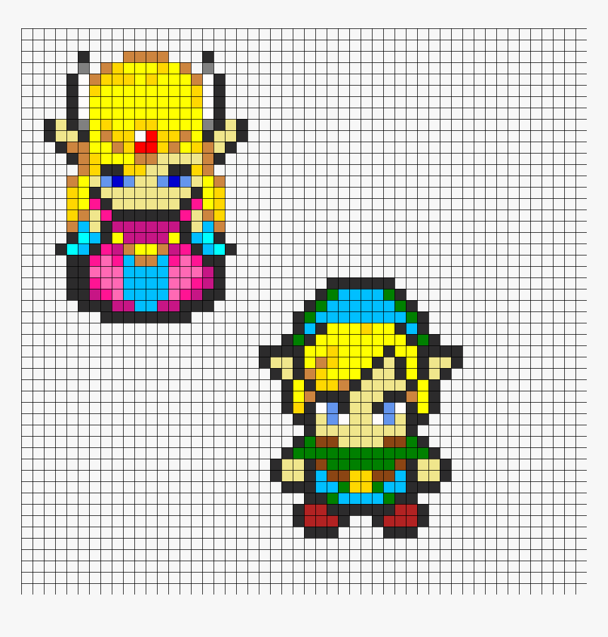 Detail Zelda Link Pixel Nomer 15