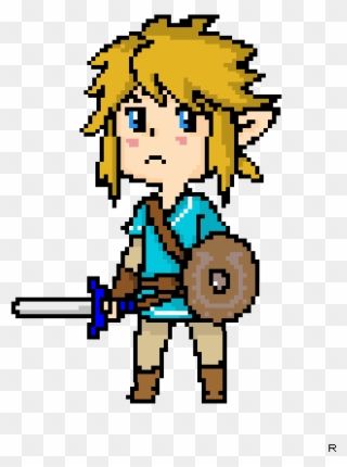 Detail Zelda Link Pixel Nomer 18