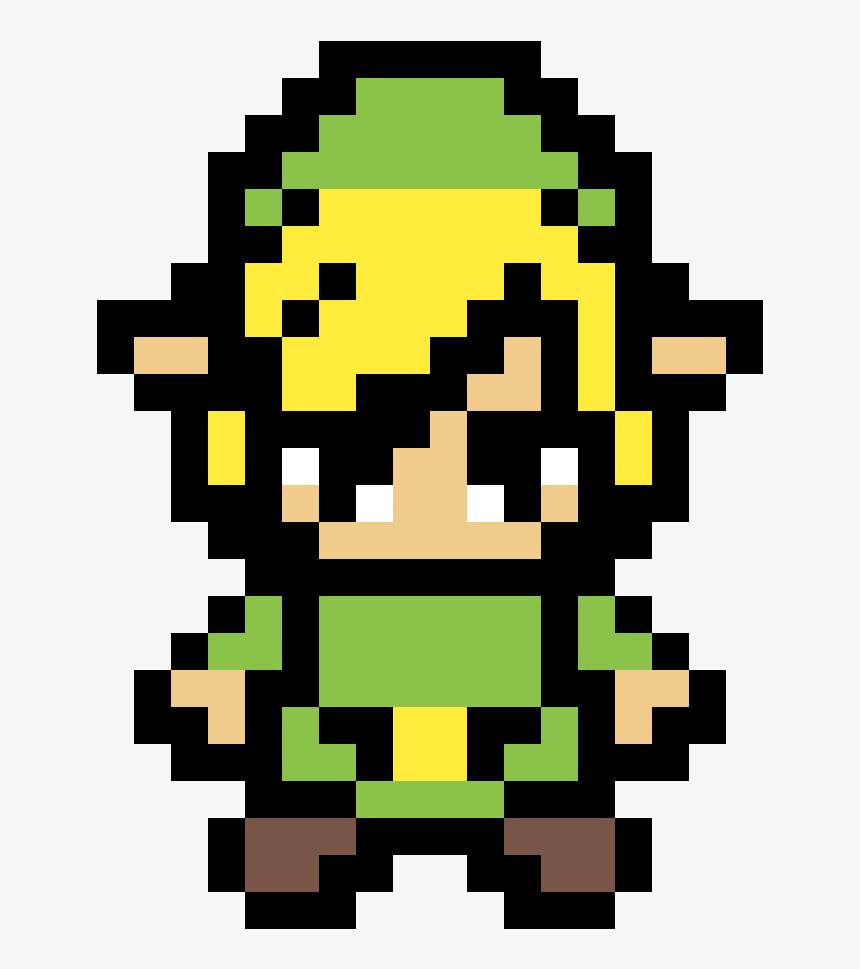 Detail Zelda Link Pixel Nomer 2