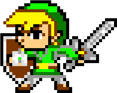 Detail Zelda Link Pixel Nomer 20