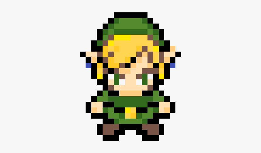 Detail Zelda Link Pixel Nomer 5