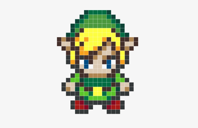 Detail Zelda Link Pixel Nomer 8