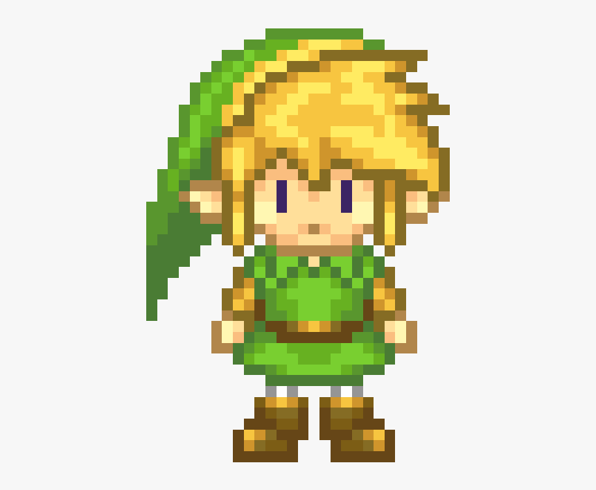 Detail Zelda Link Pixel Nomer 9