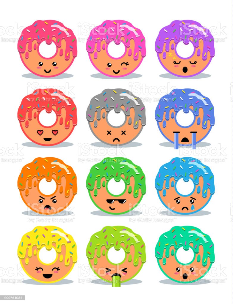 Detail Gambar Emoji Donut Nomer 50