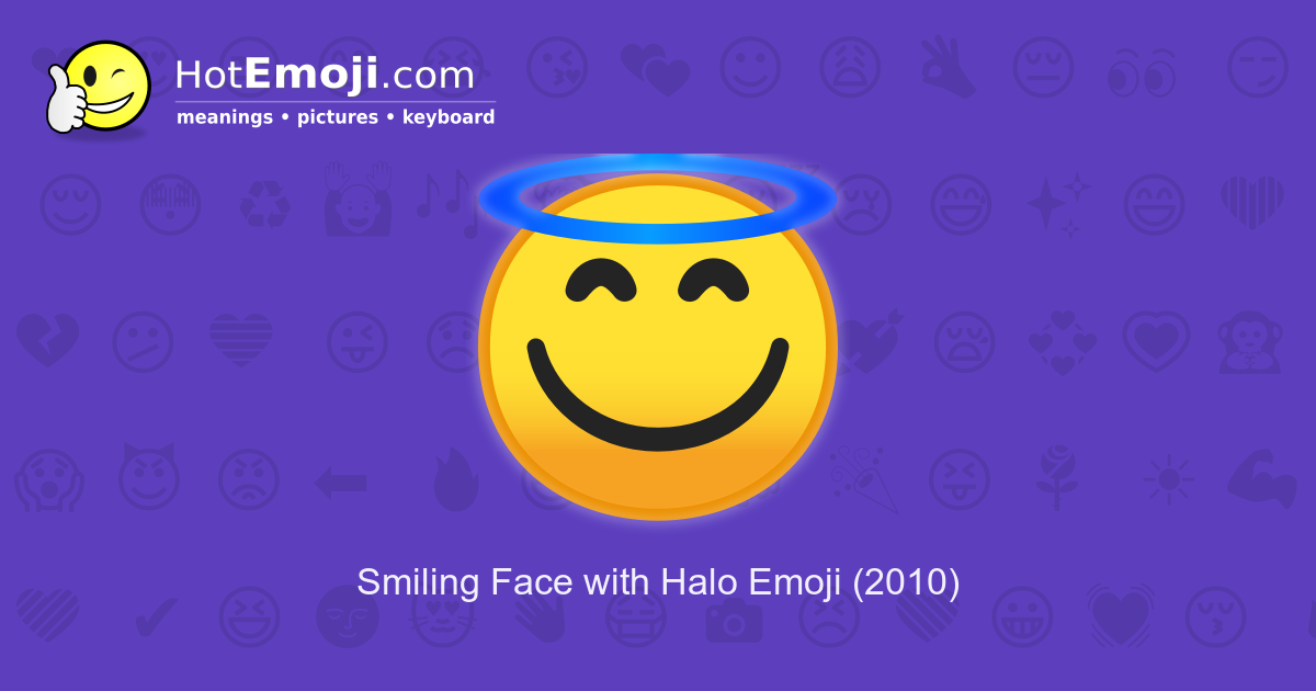 Detail Gambar Emoji Halo Nomer 19