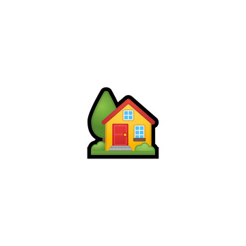 Detail Gambar Emoji Rumah Nomer 30
