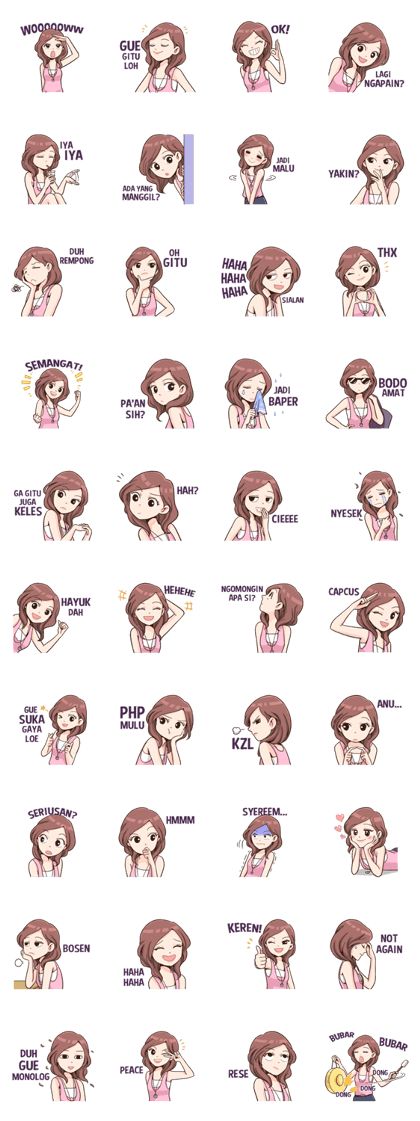 Detail Gambar Emoticon Line Lucu Nomer 51