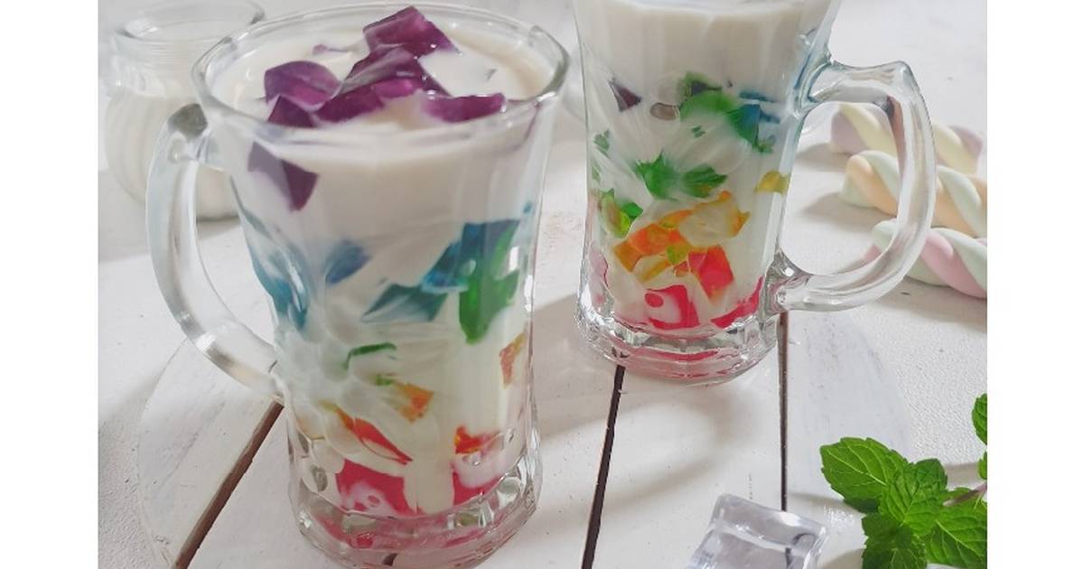 Gambar Es Jelly Pelangi - KibrisPDR