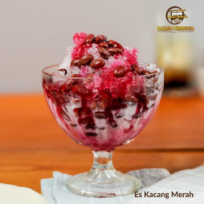 Detail Gambar Es Kacang Merah Nomer 10