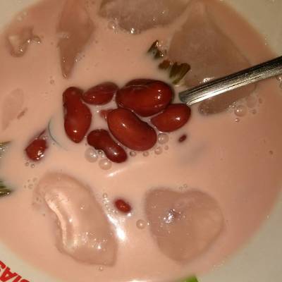 Detail Gambar Es Kacang Merah Nomer 16