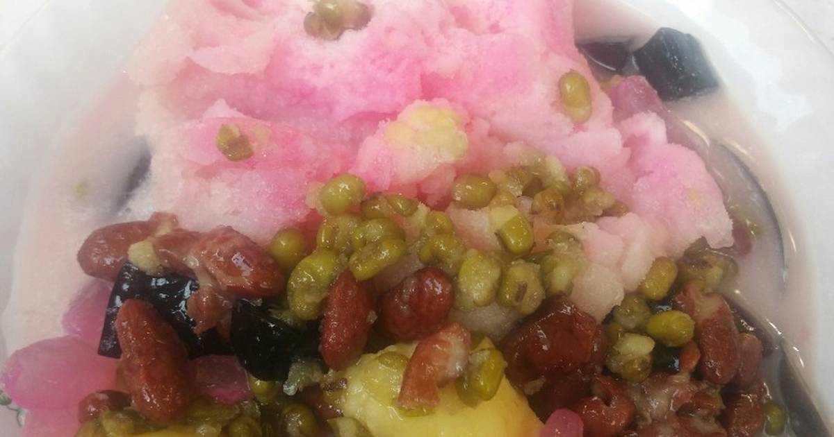 Detail Gambar Es Kacang Merah Nomer 20