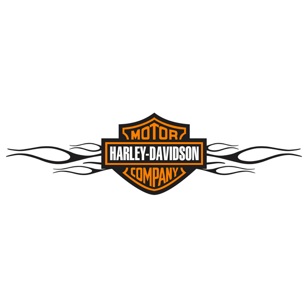 Detail Harley Davidson Aufkleber Auto Nomer 22