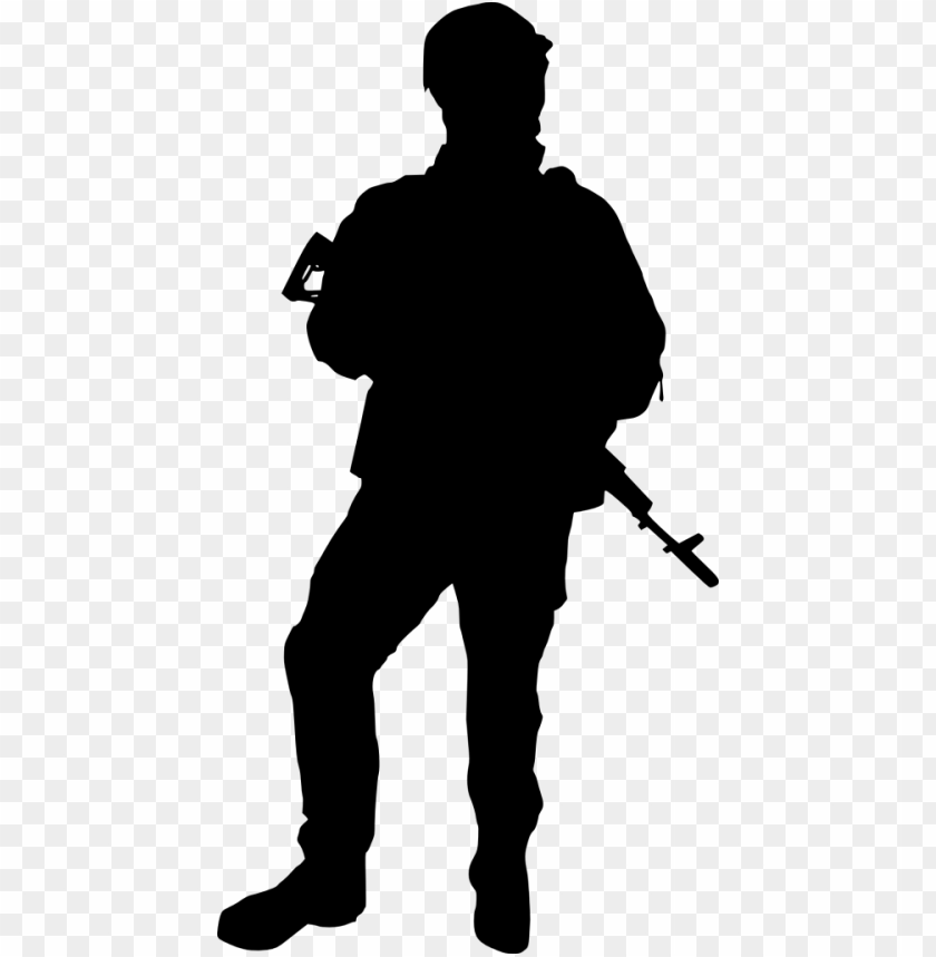 Detail Silhouette Soldat Nomer 9