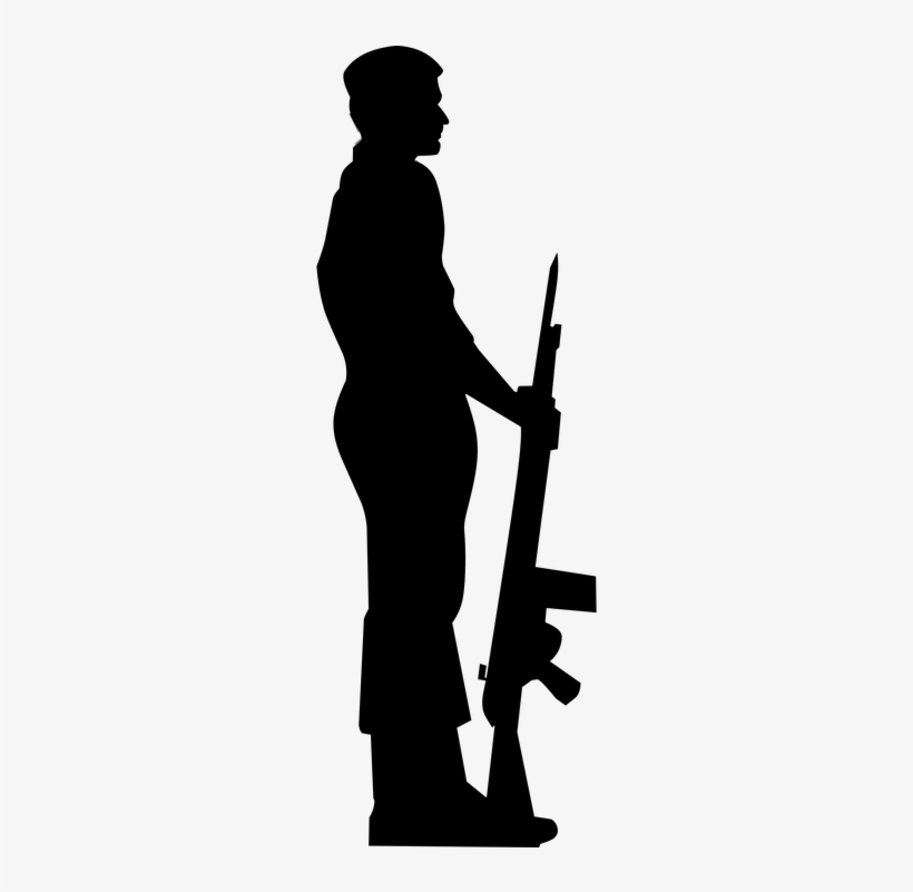 Detail Silhouette Soldat Nomer 15