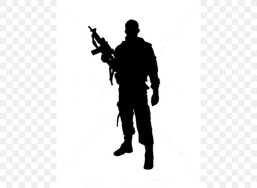 Detail Silhouette Soldat Nomer 16