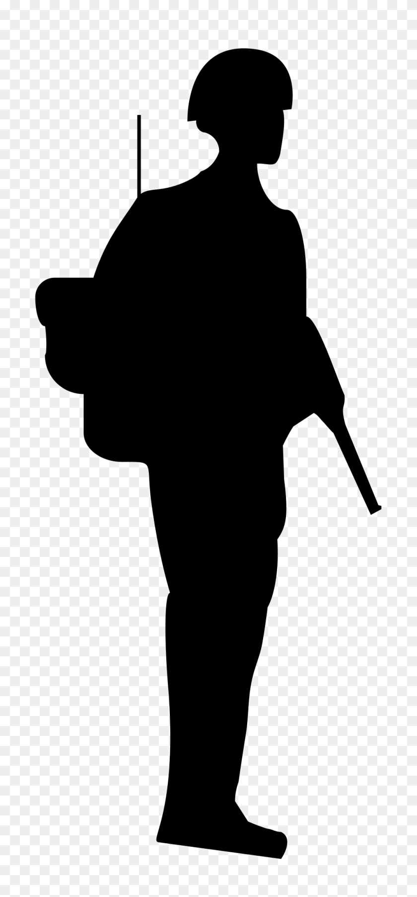 Detail Silhouette Soldat Nomer 18
