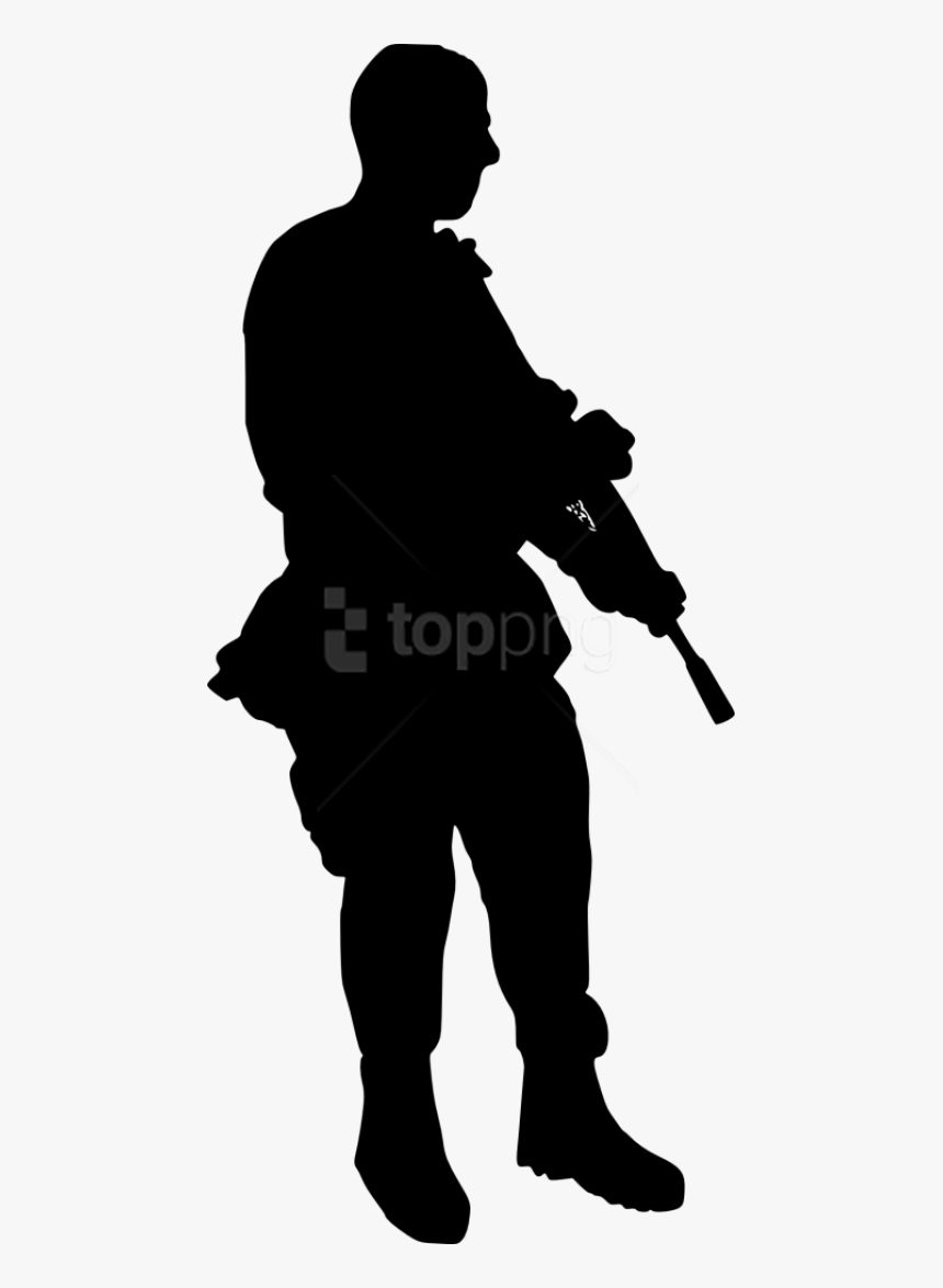 Detail Silhouette Soldat Nomer 23