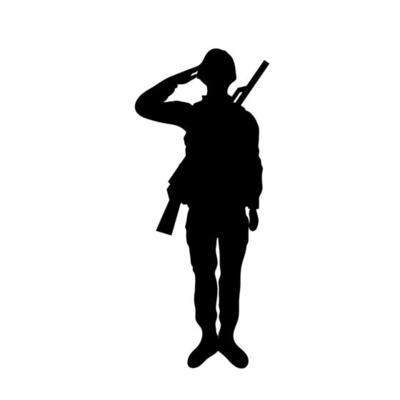 Detail Silhouette Soldat Nomer 4