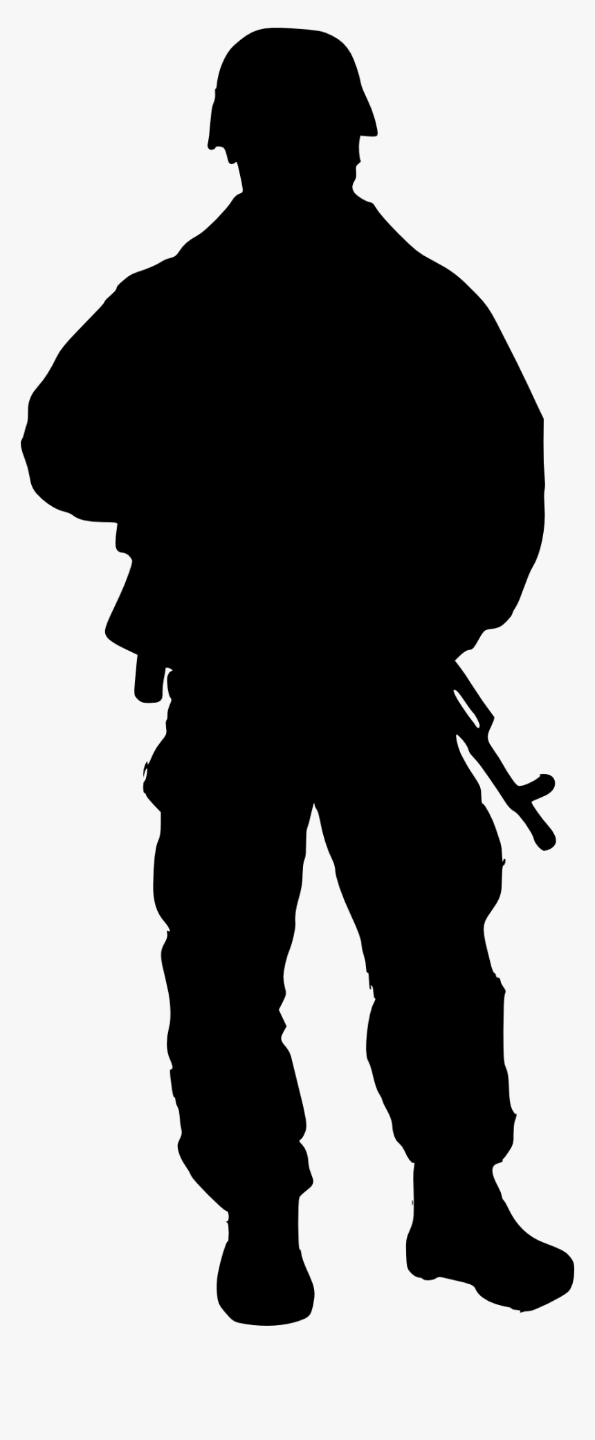 Detail Silhouette Soldat Nomer 7