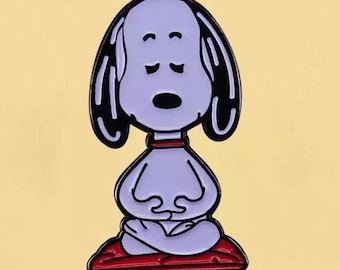 Detail Snoopy Meditating Nomer 2