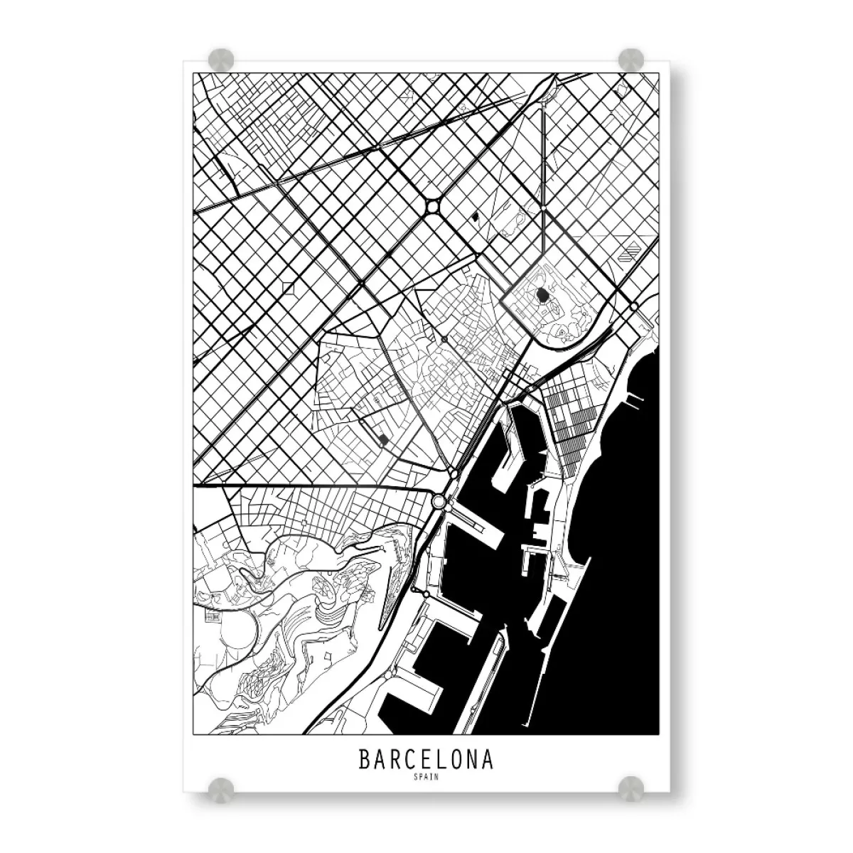 Detail Barcelona Karte Bild Nomer 10
