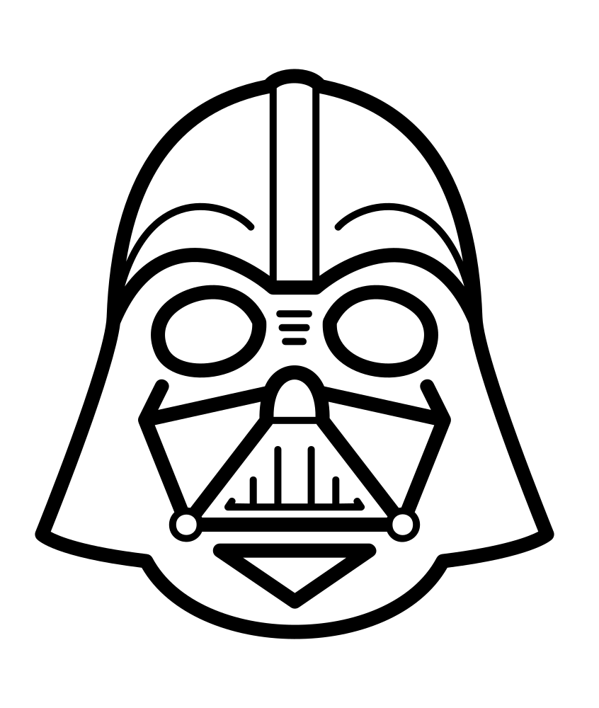 Detail Darth Vader Lineart Nomer 9