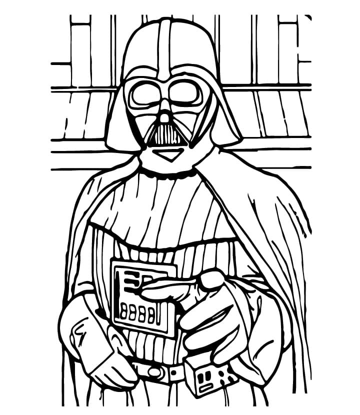 Detail Darth Vader Lineart Nomer 17