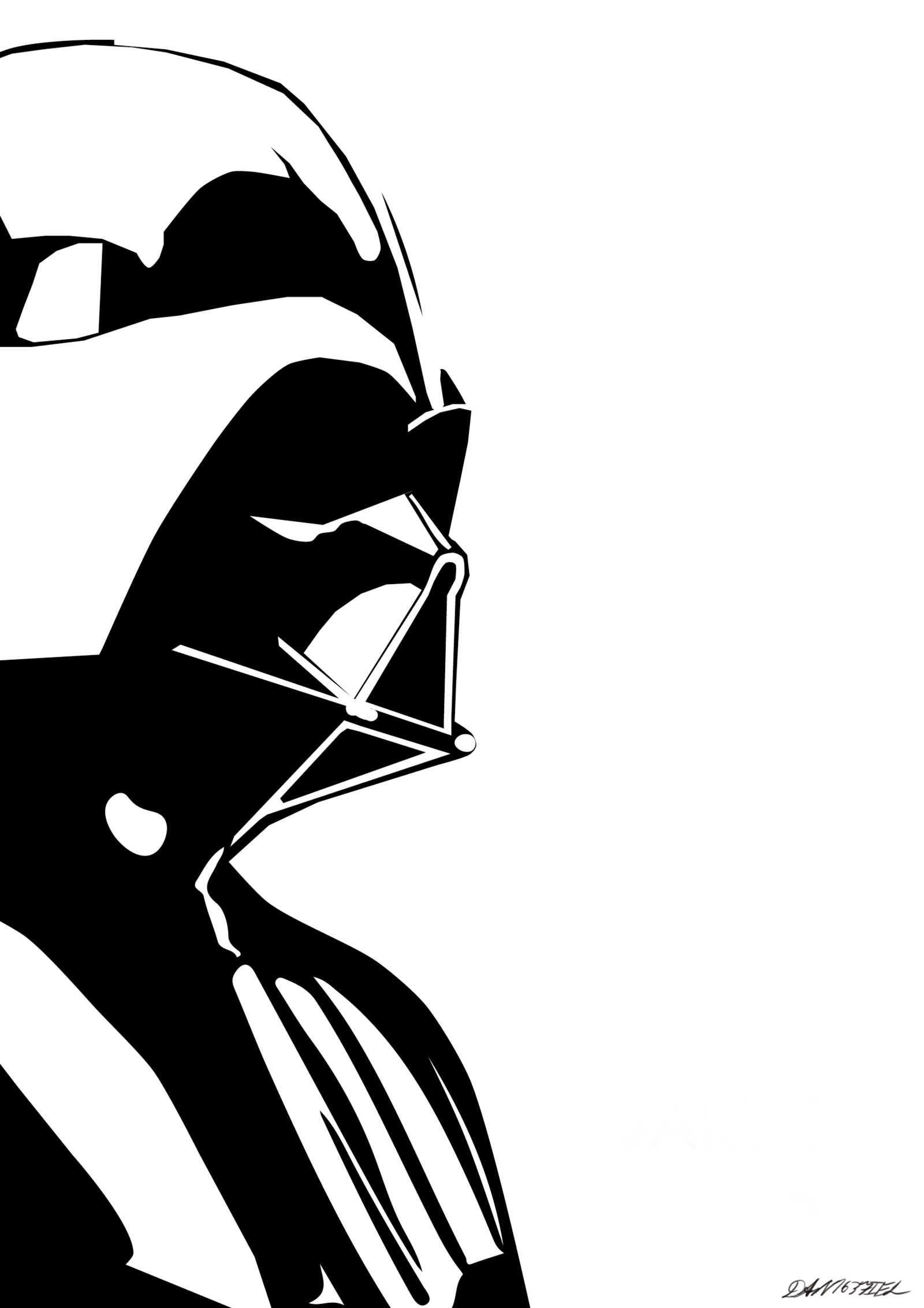Detail Darth Vader Lineart Nomer 2