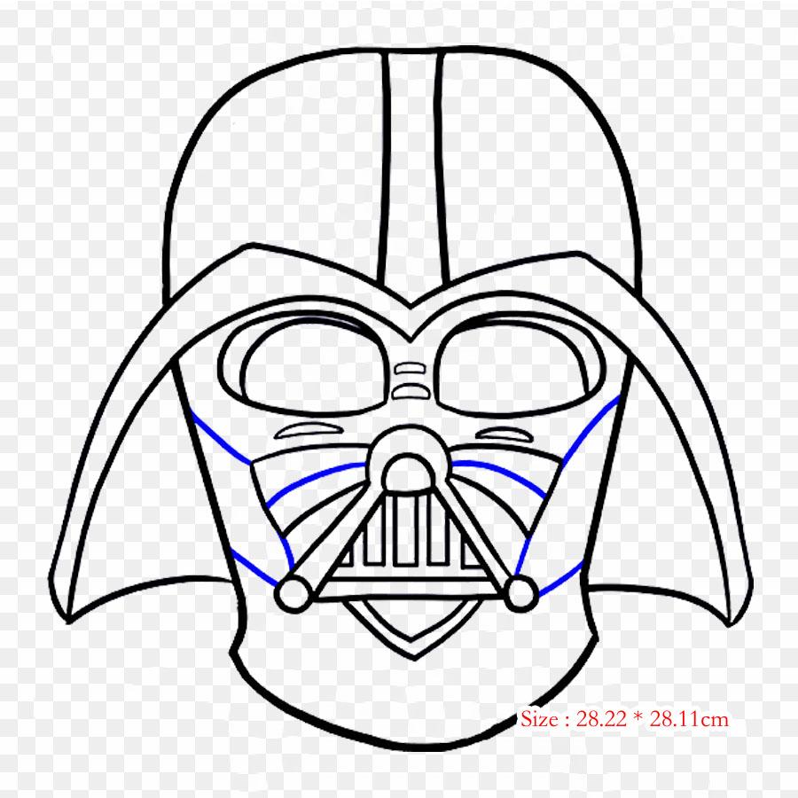 Detail Darth Vader Lineart Nomer 5