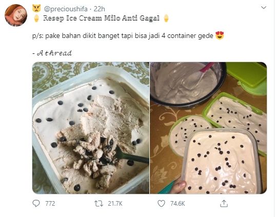 Detail Gambar Es Krim Milo Nomer 22